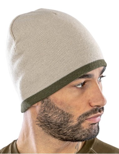 RES-RC046X-Soft Feel Cuffless Reversible Beanie